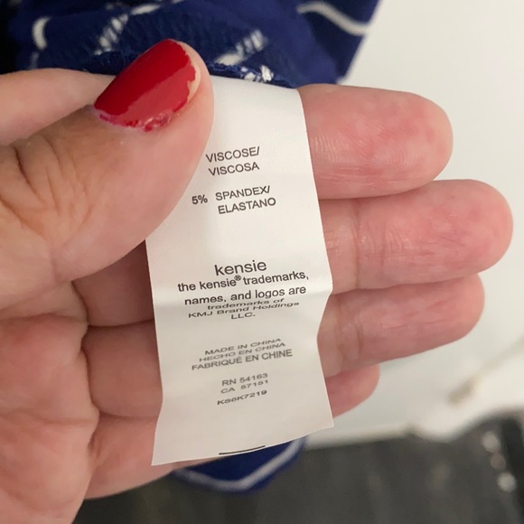 Kensie Striped Jersey Dress, NWOT - Picture 10 of 11